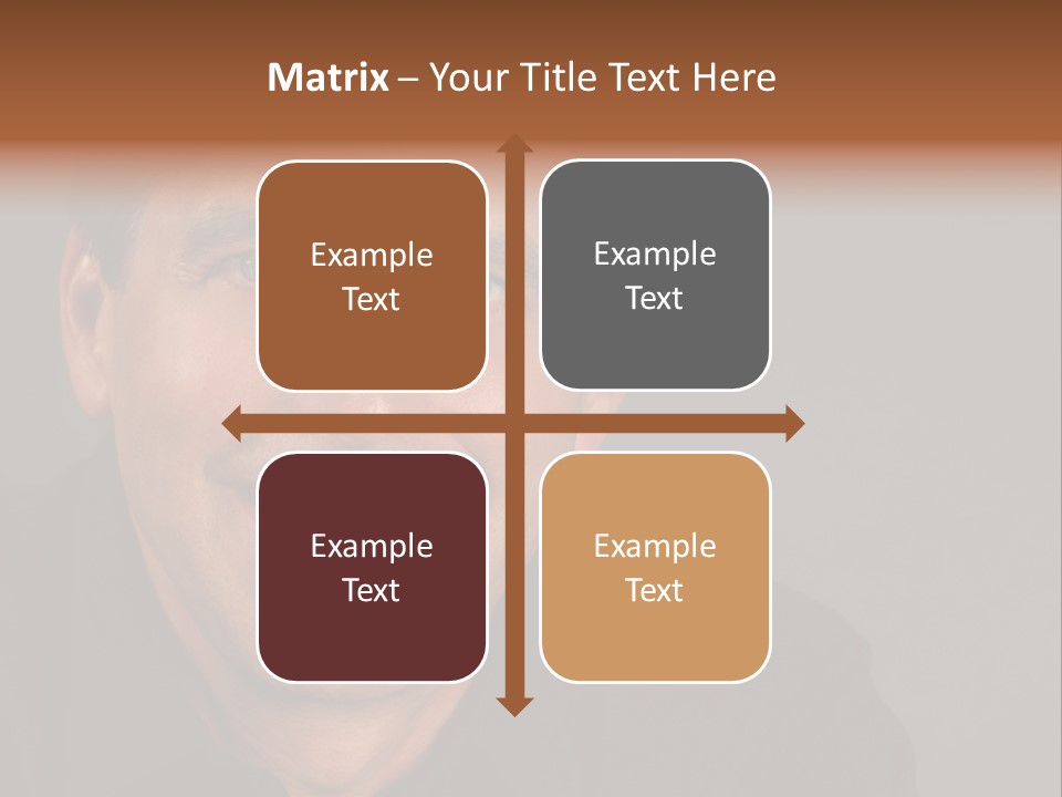 Casual Handsome Man PowerPoint Template