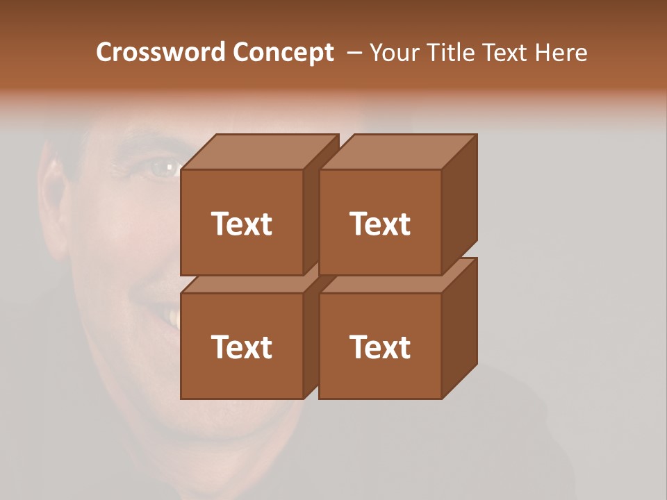 Casual Handsome Man PowerPoint Template