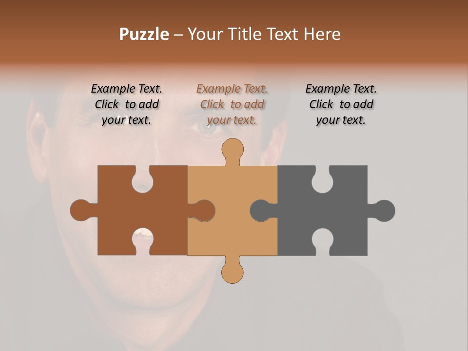 Casual Handsome Man PowerPoint Template