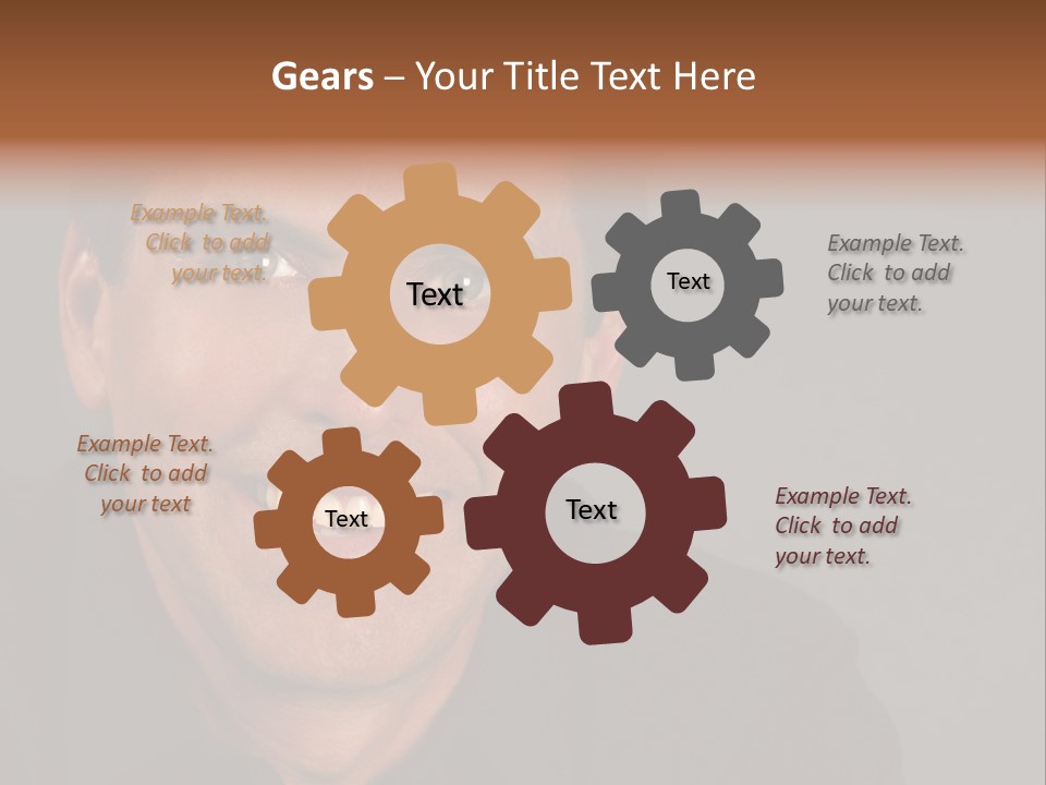 Casual Handsome Man PowerPoint Template