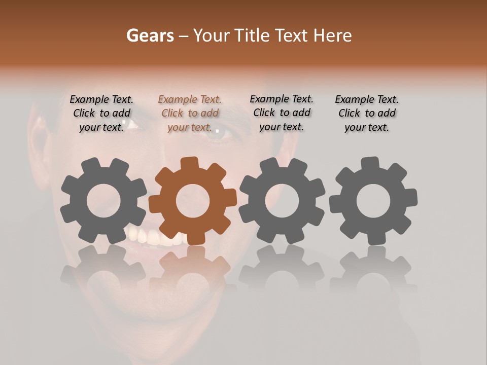 Casual Handsome Man PowerPoint Template