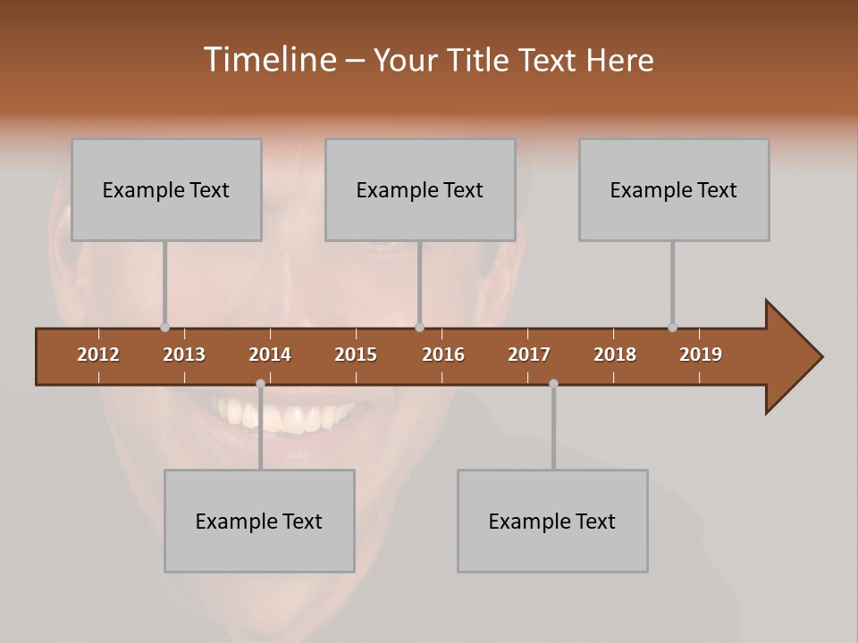 Casual Handsome Man PowerPoint Template