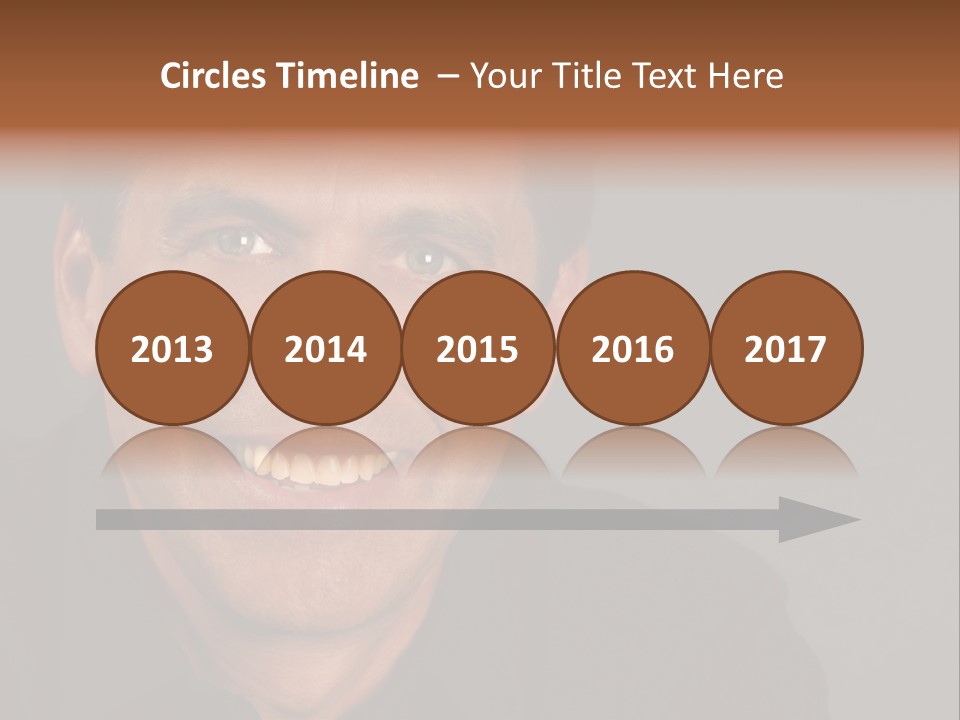 Casual Handsome Man PowerPoint Template
