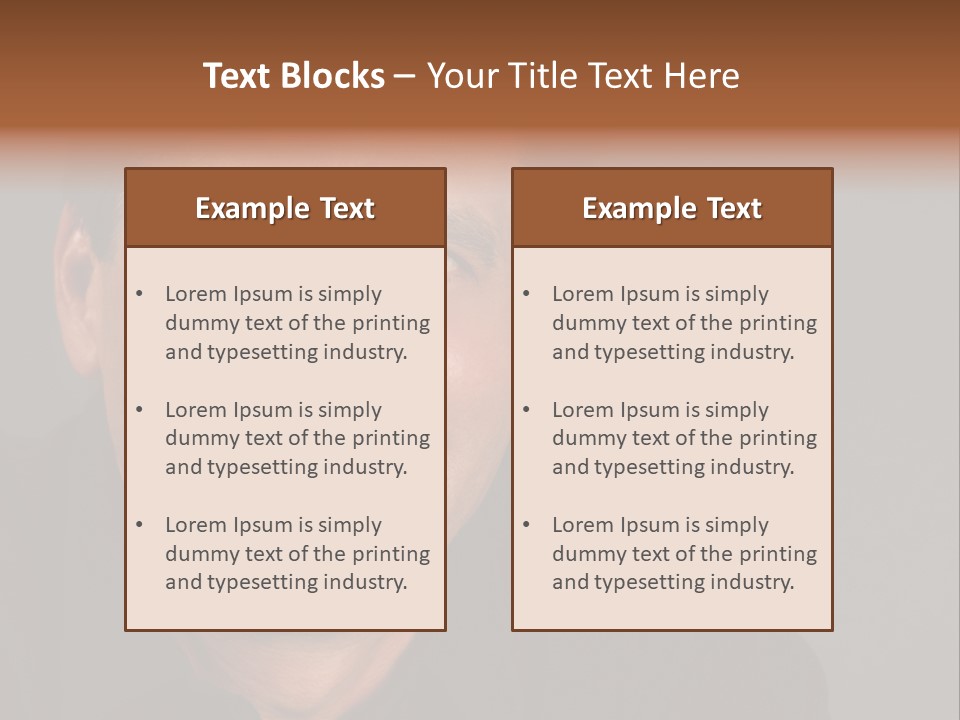 Casual Handsome Man PowerPoint Template