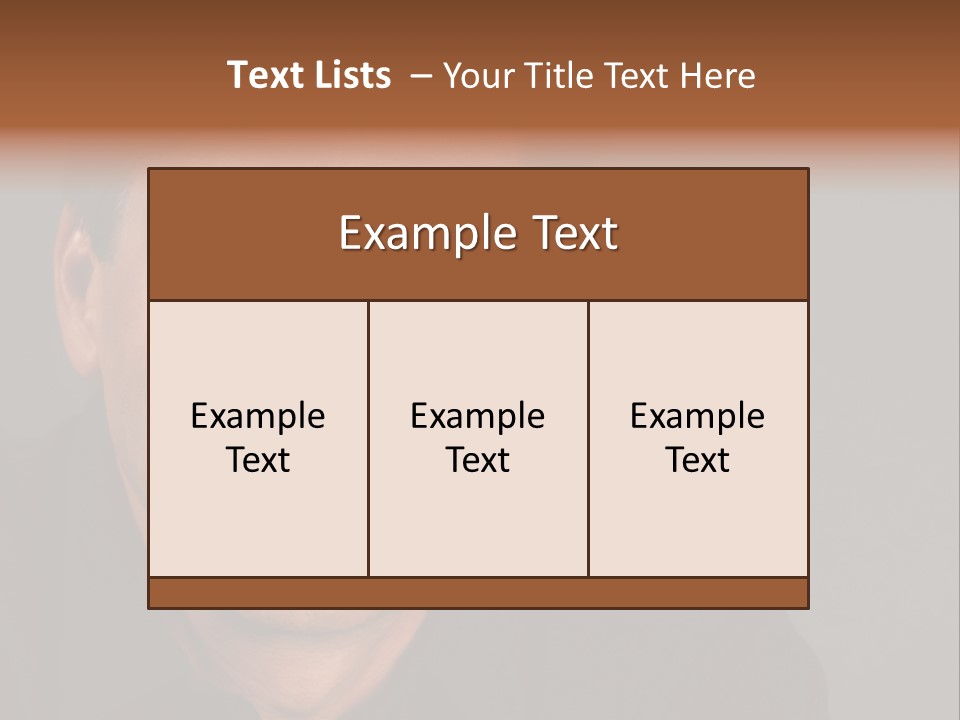 Casual Handsome Man PowerPoint Template