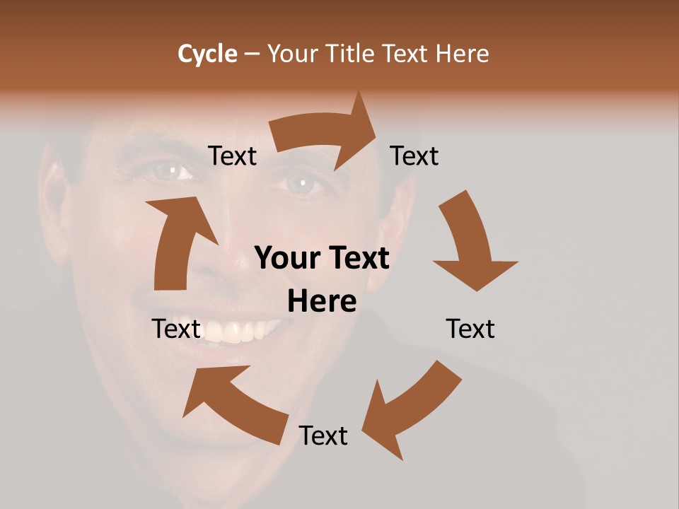 Casual Handsome Man PowerPoint Template