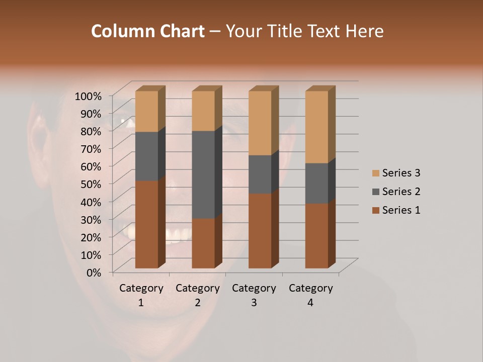 Casual Handsome Man PowerPoint Template