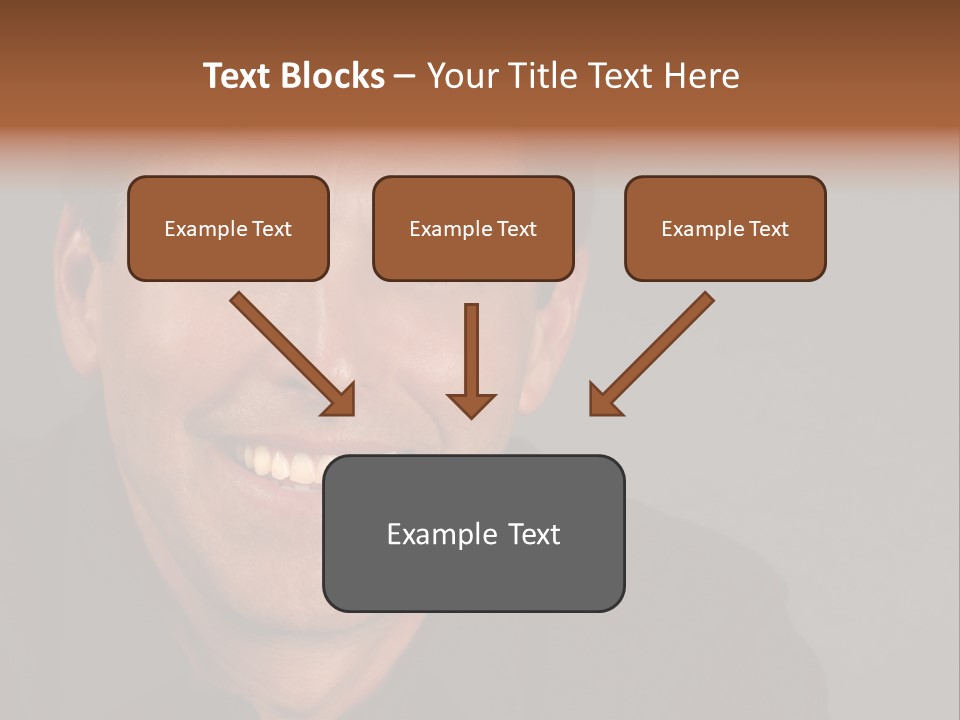 Casual Handsome Man PowerPoint Template