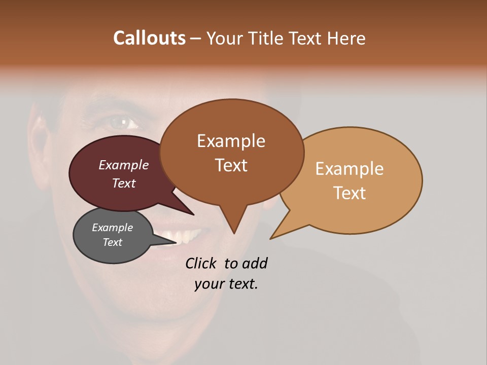 Casual Handsome Man PowerPoint Template