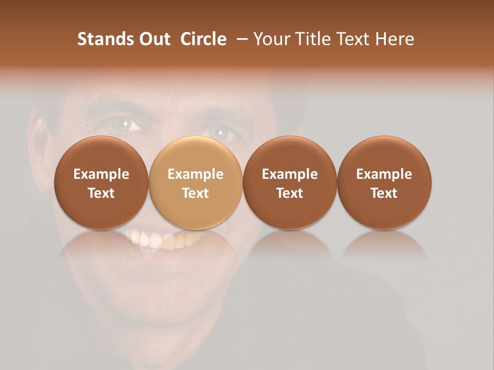 Casual Handsome Man PowerPoint Template