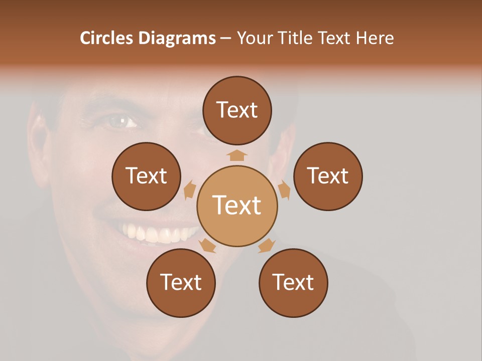 Casual Handsome Man PowerPoint Template