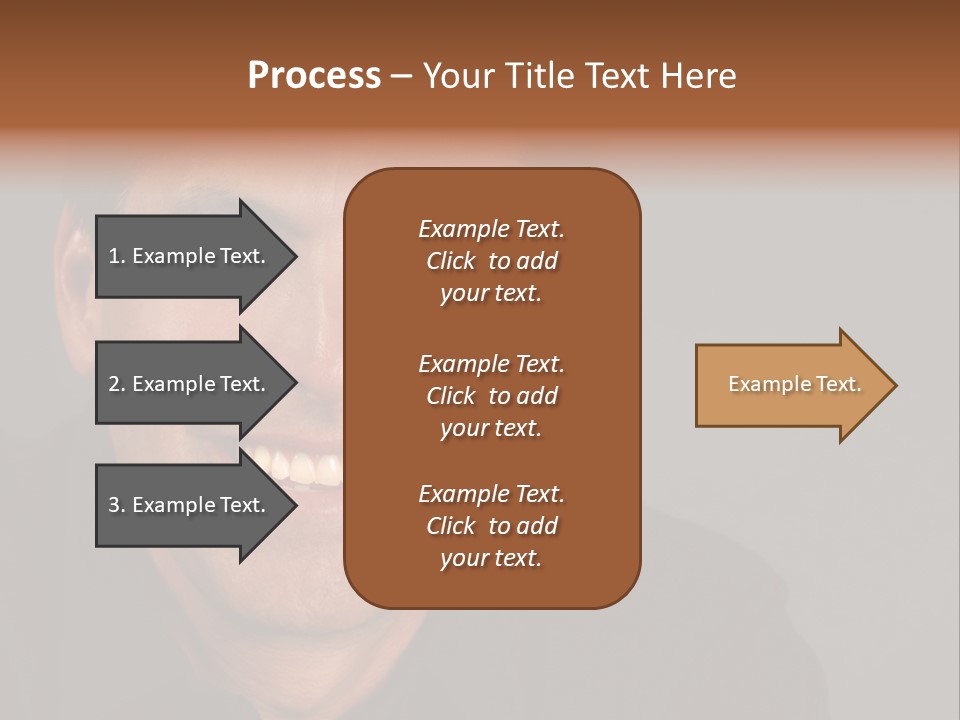Casual Handsome Man PowerPoint Template