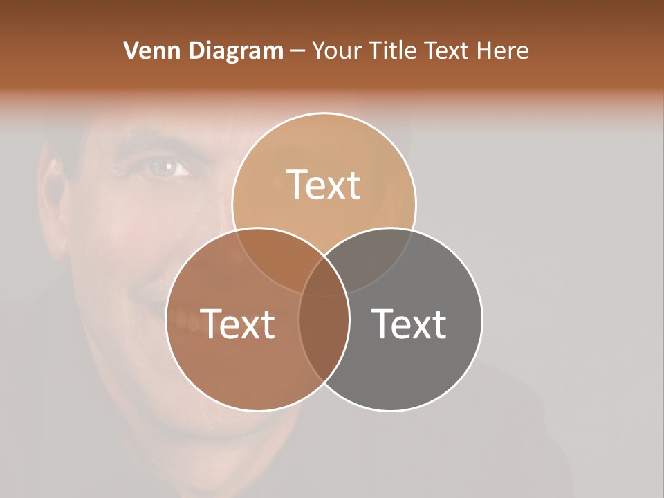 Casual Handsome Man PowerPoint Template