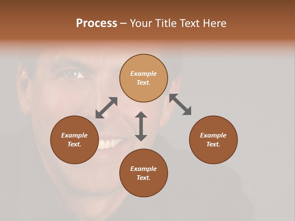 Casual Handsome Man PowerPoint Template