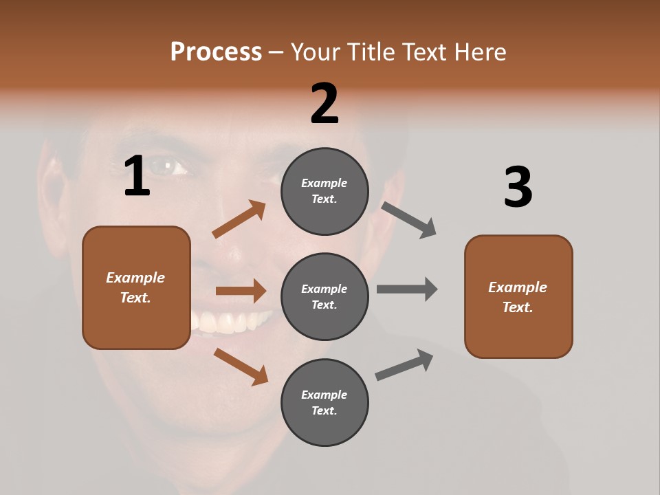 Casual Handsome Man PowerPoint Template