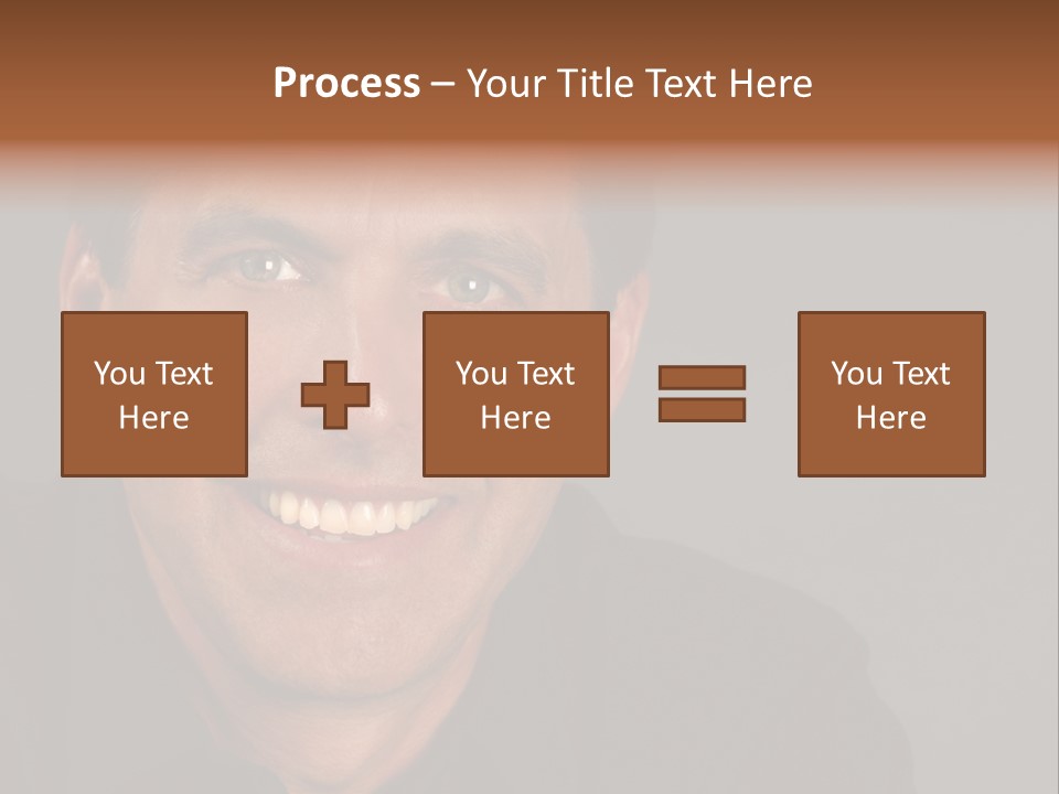 Casual Handsome Man PowerPoint Template