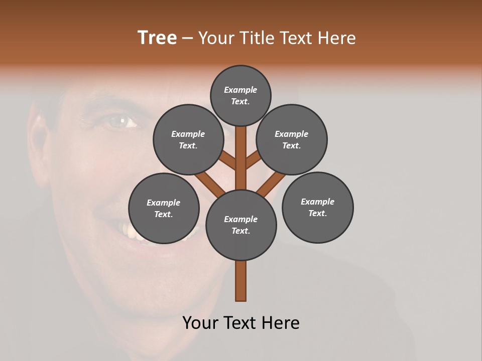 Casual Handsome Man PowerPoint Template