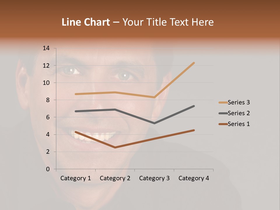 Casual Handsome Man PowerPoint Template