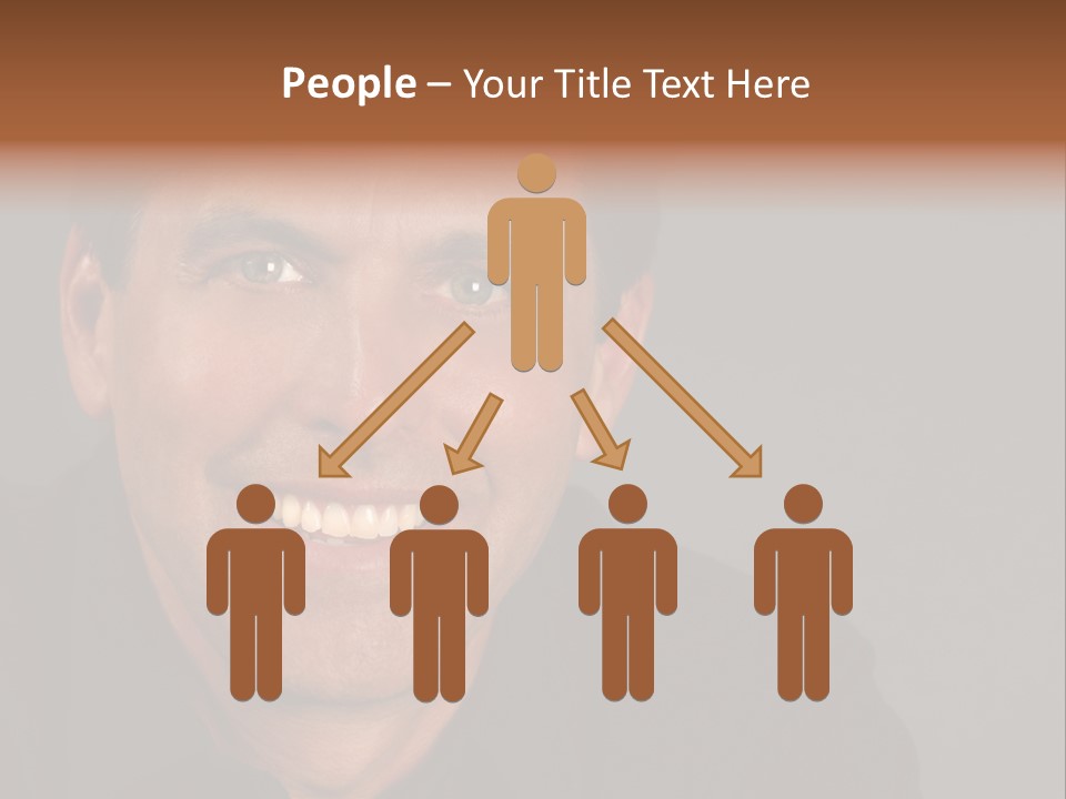 Casual Handsome Man PowerPoint Template