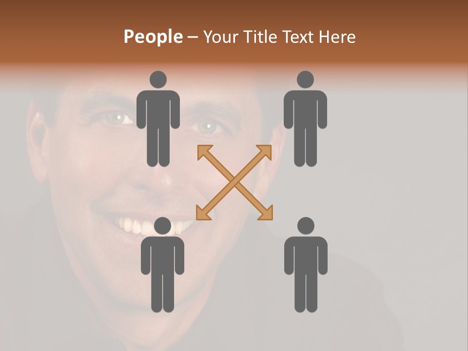 Casual Handsome Man PowerPoint Template