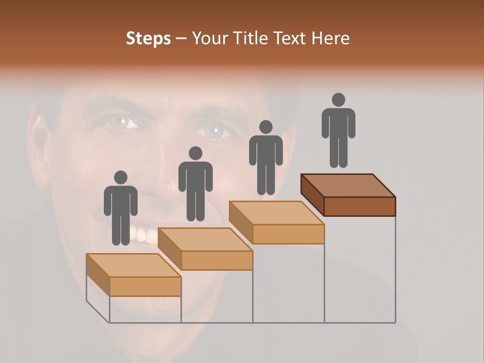 Casual Handsome Man PowerPoint Template