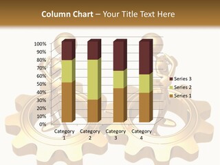 Conflicting Gears PowerPoint Template