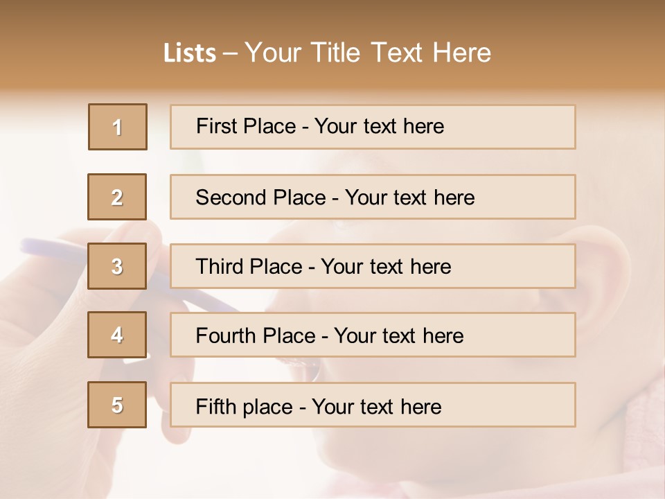 Mother Feeding Baby Food To Baby PowerPoint Template