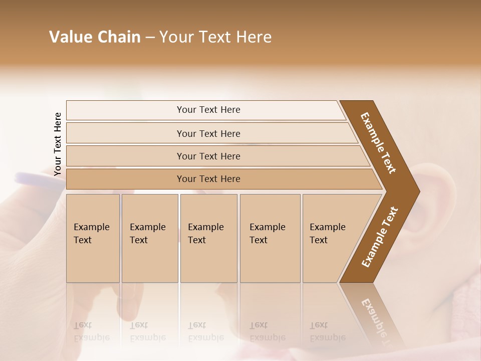 Mother Feeding Baby Food To Baby PowerPoint Template