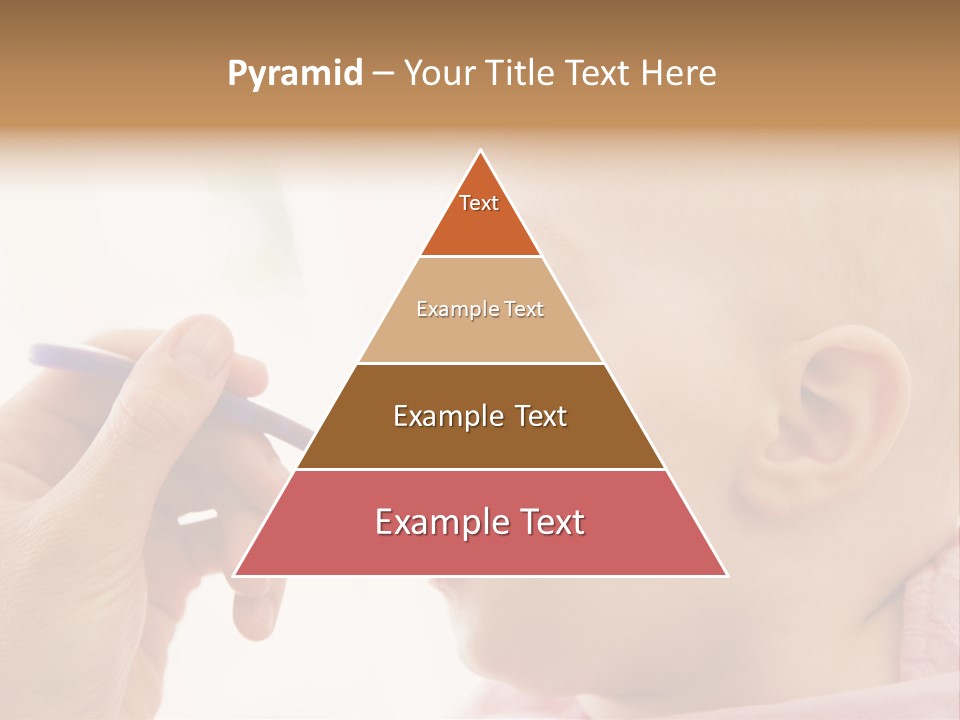 Mother Feeding Baby Food To Baby PowerPoint Template