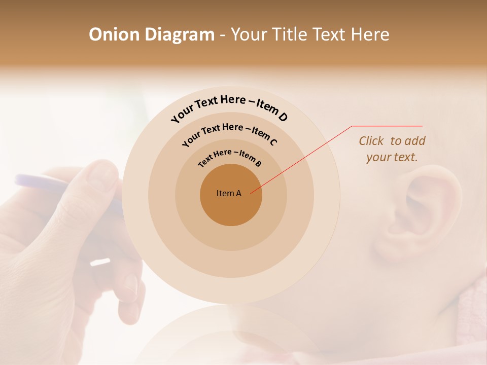 Mother Feeding Baby Food To Baby PowerPoint Template