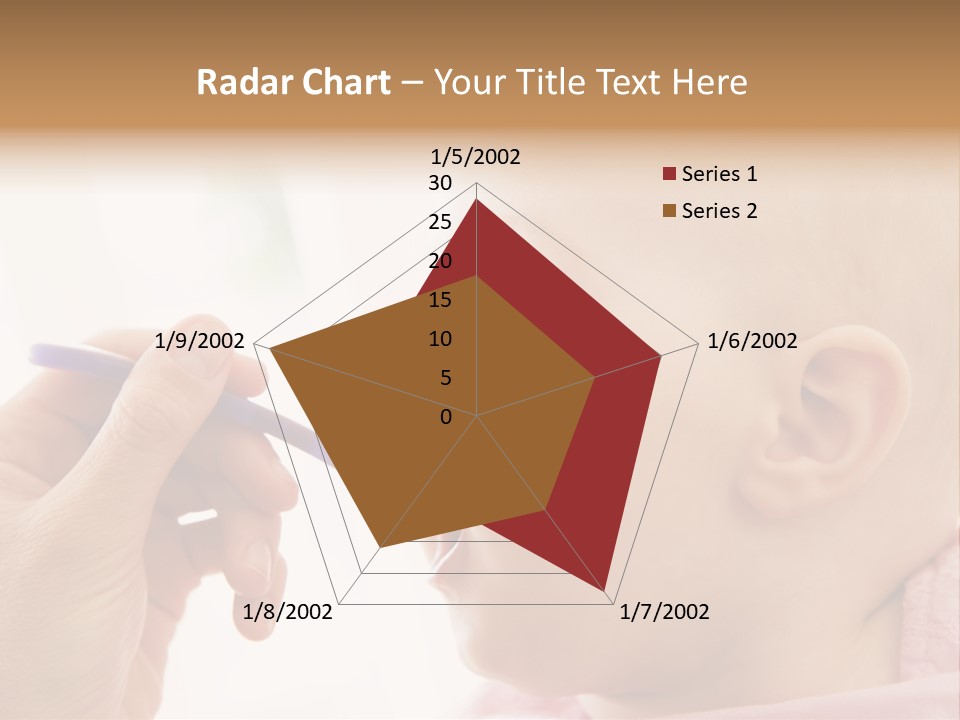 Mother Feeding Baby Food To Baby PowerPoint Template