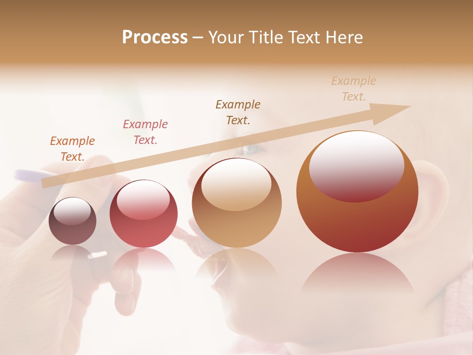 Mother Feeding Baby Food To Baby PowerPoint Template