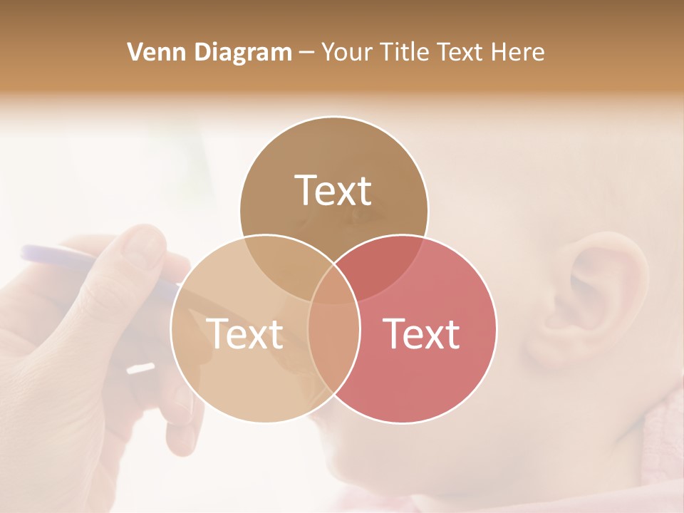 Mother Feeding Baby Food To Baby PowerPoint Template