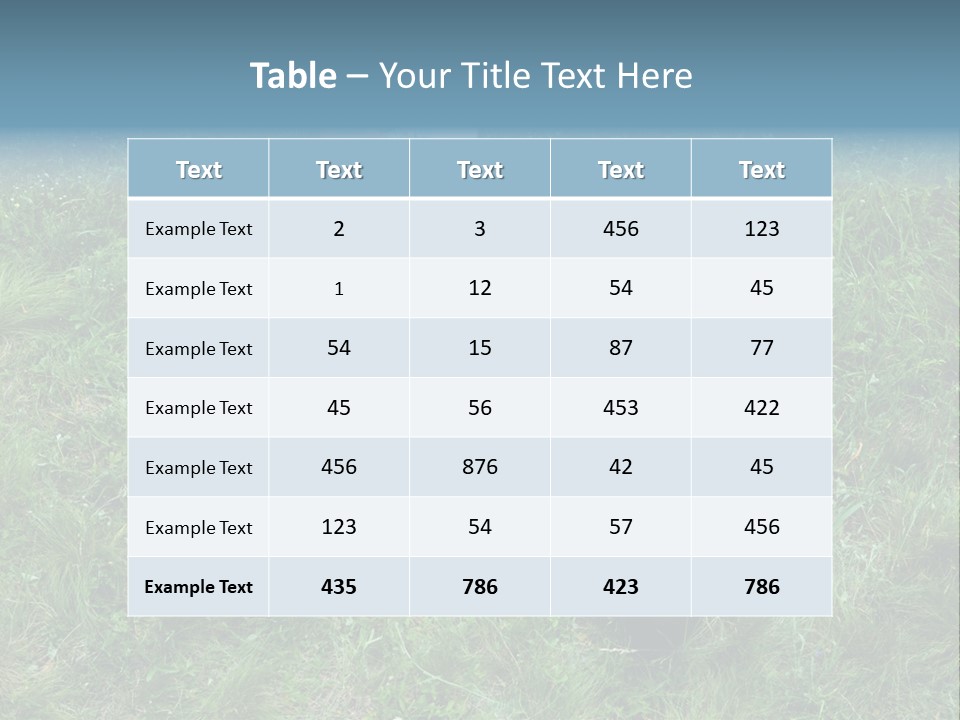 Image Of Businessman Relaxing On The Grass With Laptop Near By PowerPoint Template