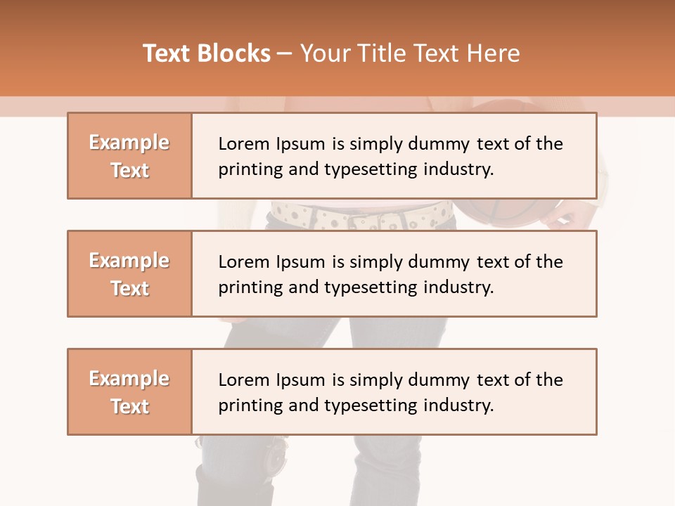 Casual Teen Girl With Basket Ball, Wearing Leg Brace. Full Body Over White With Clipping Path. PowerPoint Template