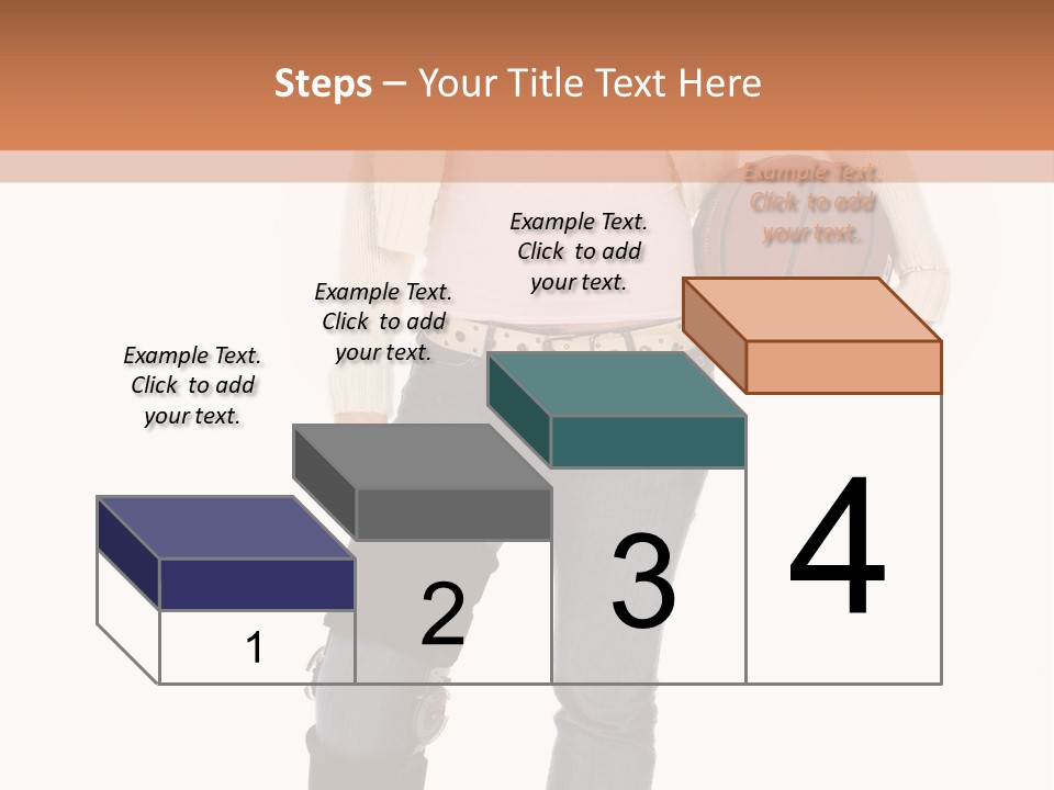 Casual Teen Girl With Basket Ball, Wearing Leg Brace. Full Body Over White With Clipping Path. PowerPoint Template