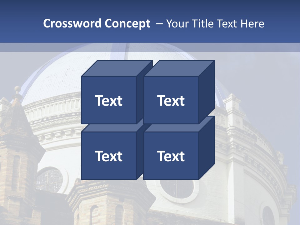 Cathedral Dome, Cuenca, Ecuador PowerPoint Template