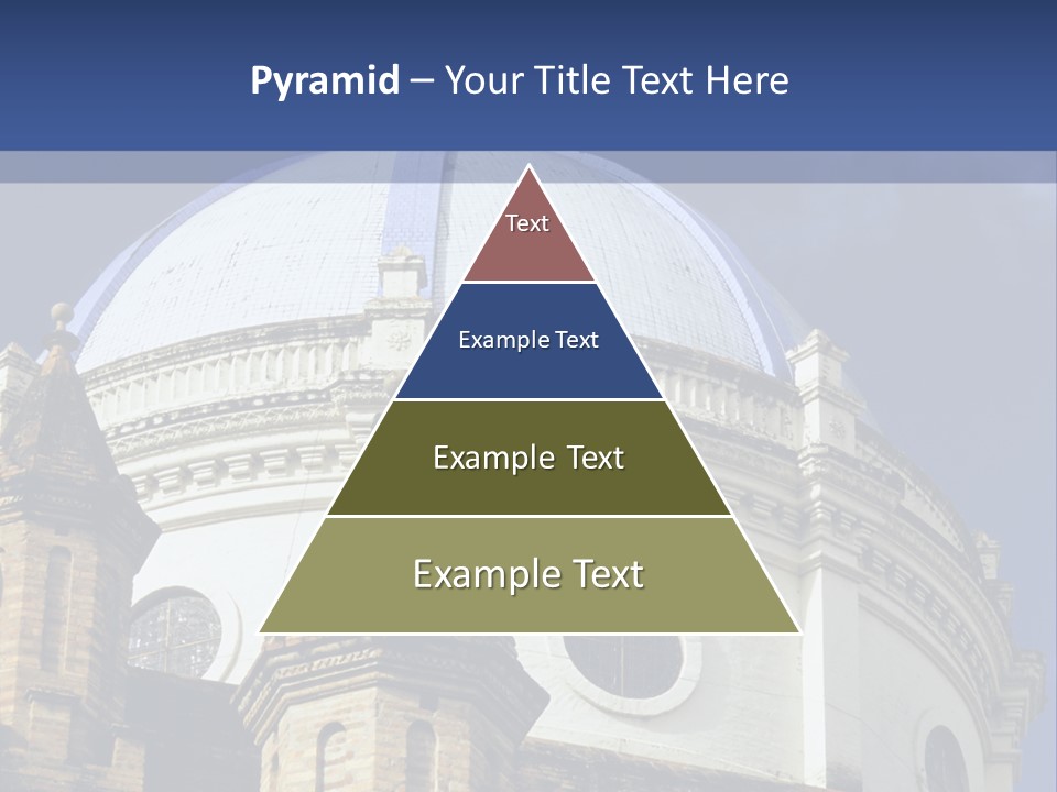Cathedral Dome, Cuenca, Ecuador PowerPoint Template