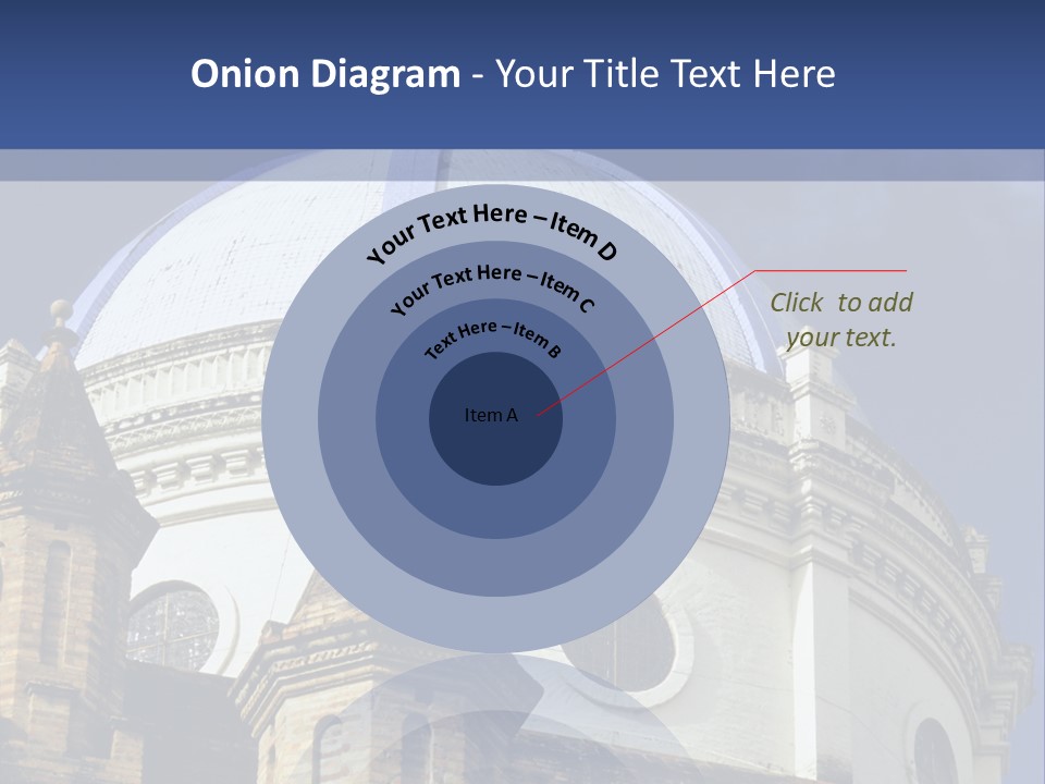 Cathedral Dome, Cuenca, Ecuador PowerPoint Template