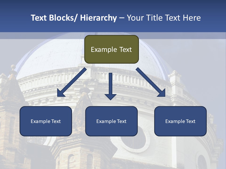 Cathedral Dome, Cuenca, Ecuador PowerPoint Template