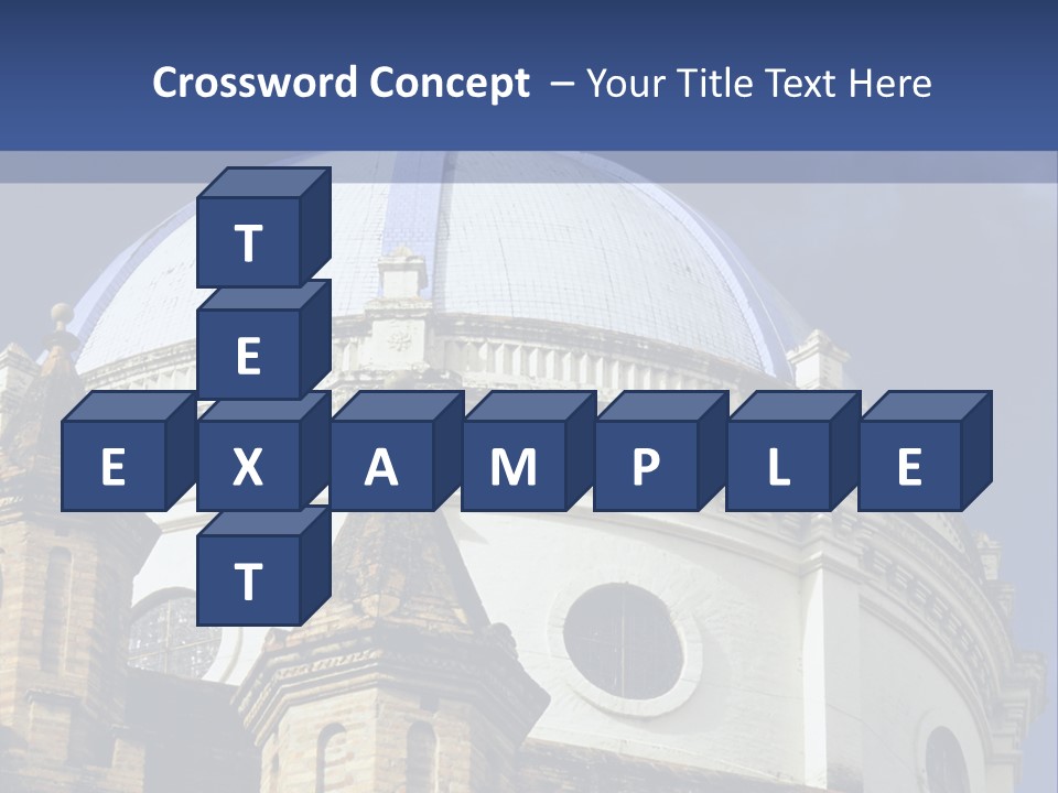 Cathedral Dome, Cuenca, Ecuador PowerPoint Template