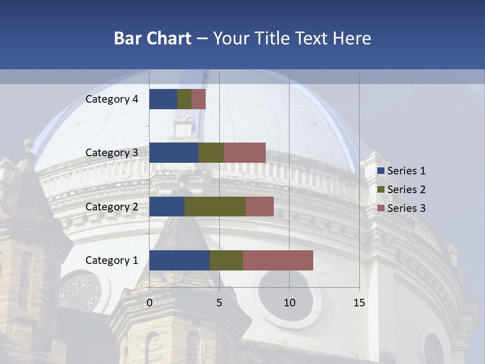 Cathedral Dome, Cuenca, Ecuador PowerPoint Template