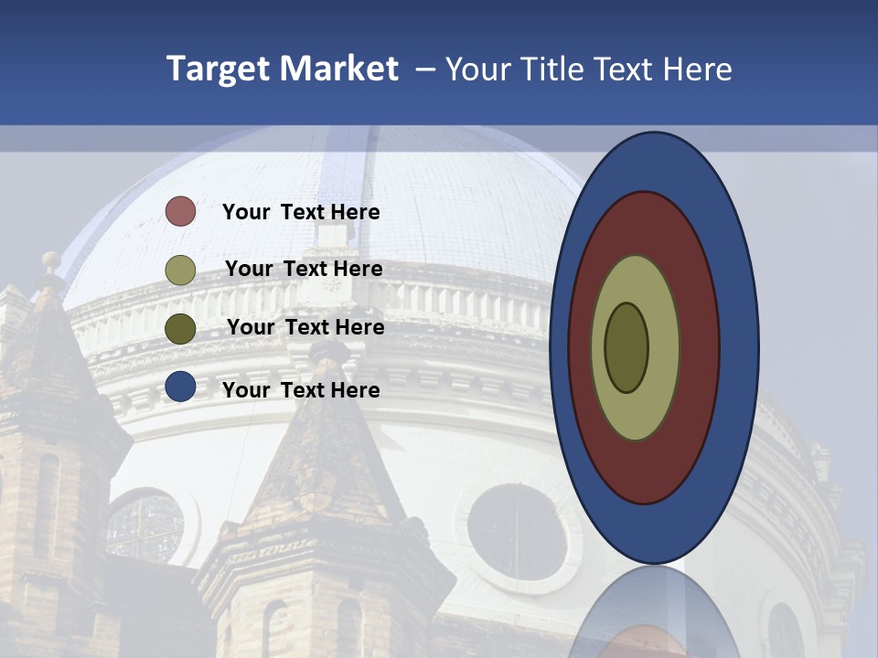 Cathedral Dome, Cuenca, Ecuador PowerPoint Template