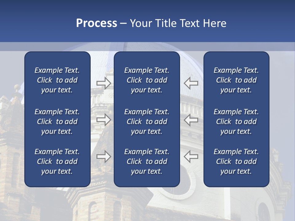 Cathedral Dome, Cuenca, Ecuador PowerPoint Template