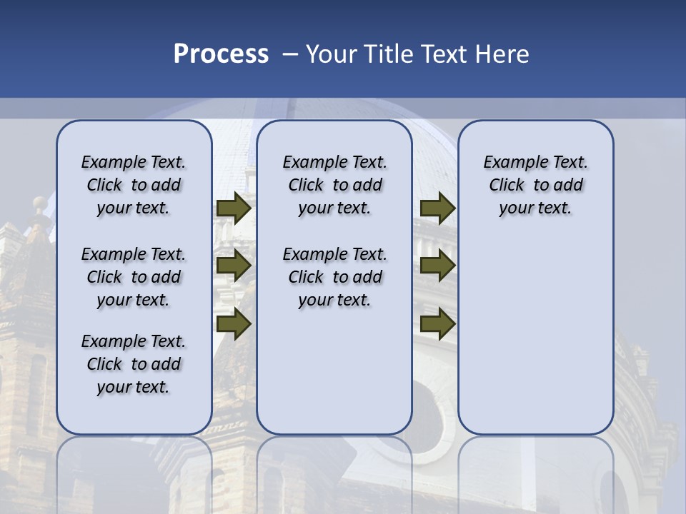 Cathedral Dome, Cuenca, Ecuador PowerPoint Template