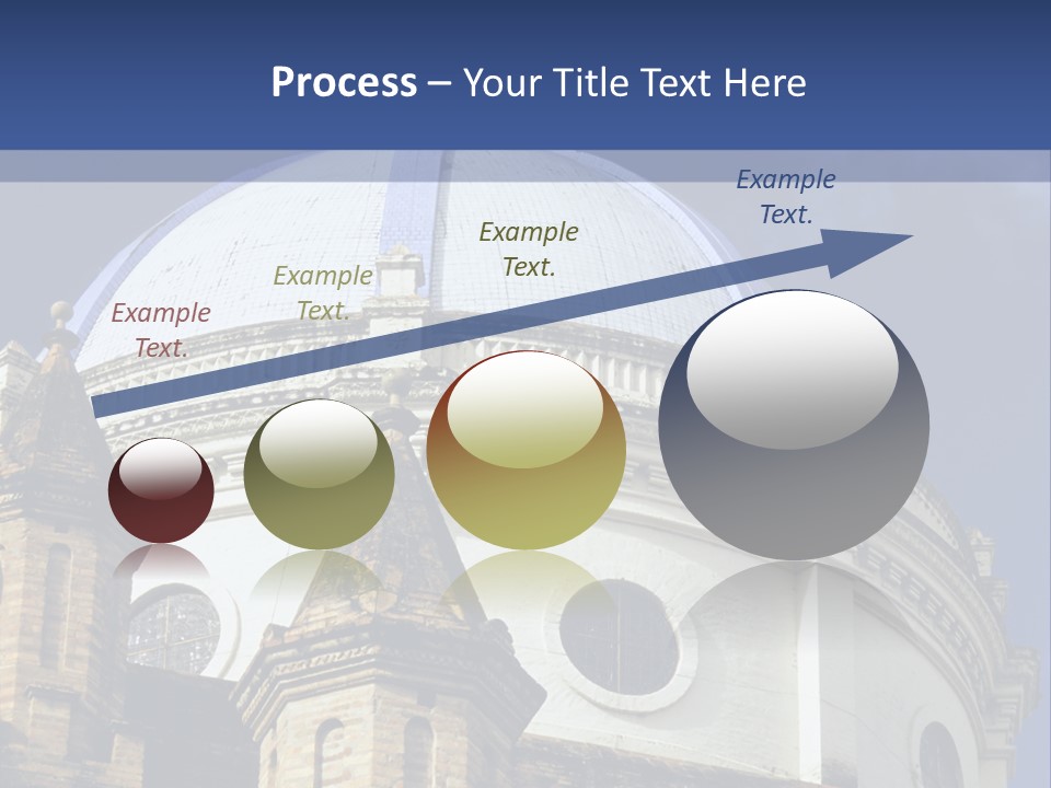 Cathedral Dome, Cuenca, Ecuador PowerPoint Template