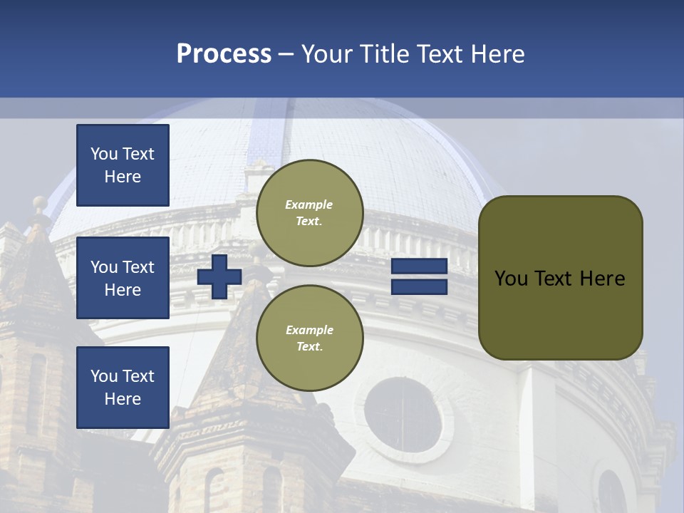 Cathedral Dome, Cuenca, Ecuador PowerPoint Template
