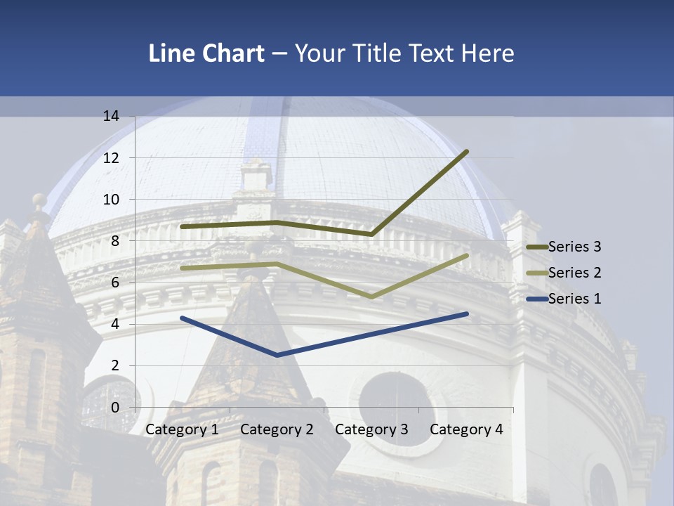 Cathedral Dome, Cuenca, Ecuador PowerPoint Template
