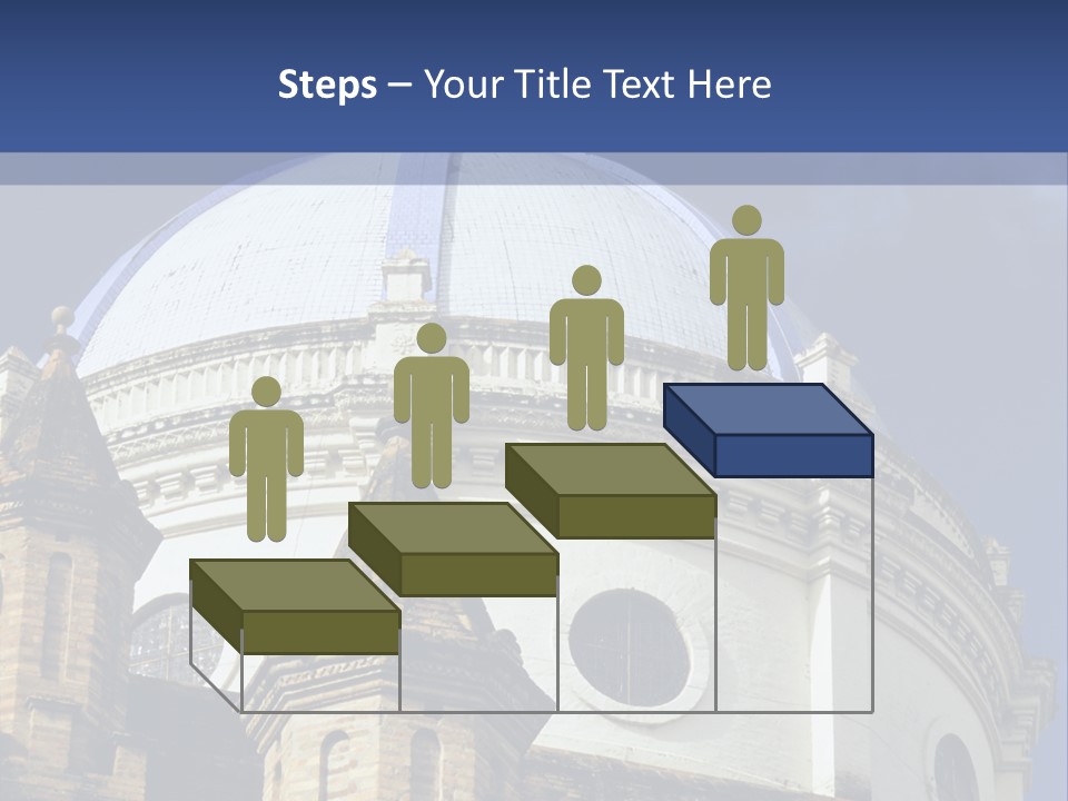 Cathedral Dome, Cuenca, Ecuador PowerPoint Template