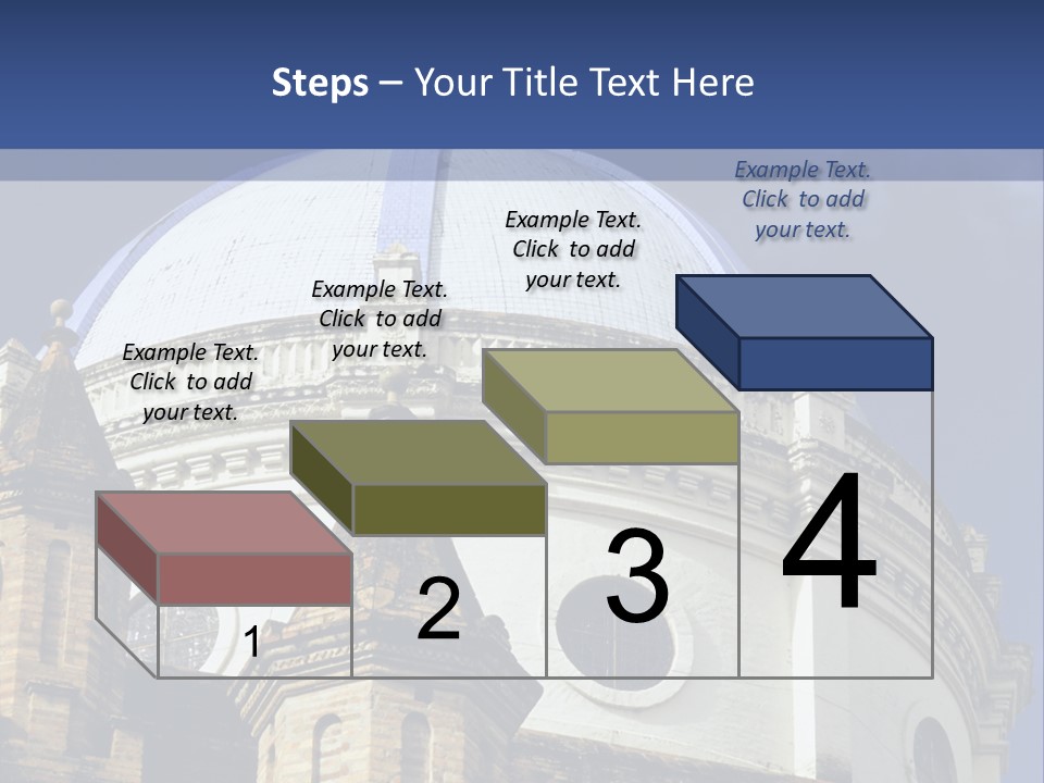 Cathedral Dome, Cuenca, Ecuador PowerPoint Template